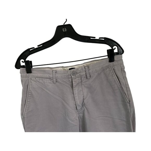 J.CREW BROKEN-IN Casual Pants Cotton Chino Khaki Size 31/32 - Picture 3 of 8